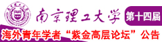 被操www.com网站南京理工大学第十四届海外青年学者紫金论坛诚邀海内外英才！